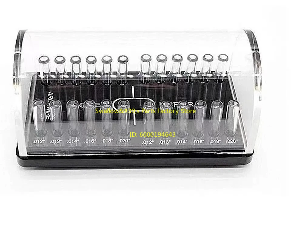 square and round wire classification rack, pre made archwire placement box, archwire storage dust-proof box