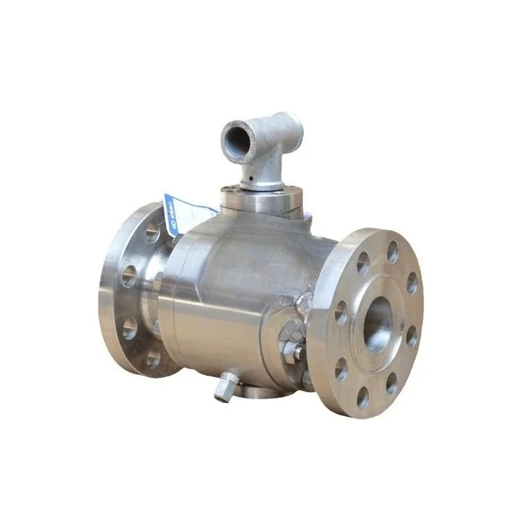 forged steel three-piece flange ball valve high temperature and high pressure