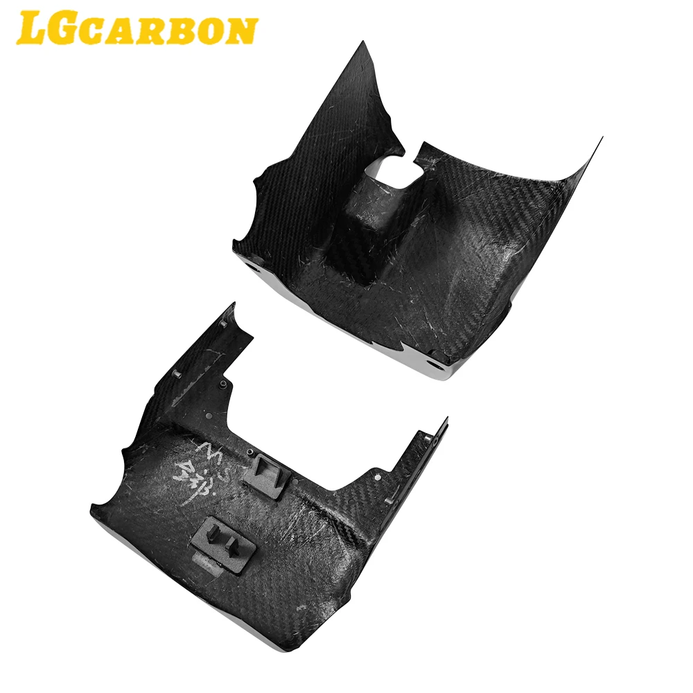 LGcarbon LGcarbon For Subaru BRZ 2022-2023 Toyota  GR86 Carbon Fiber Steering Wiper Column Cover Trim Sticker Car Accessories