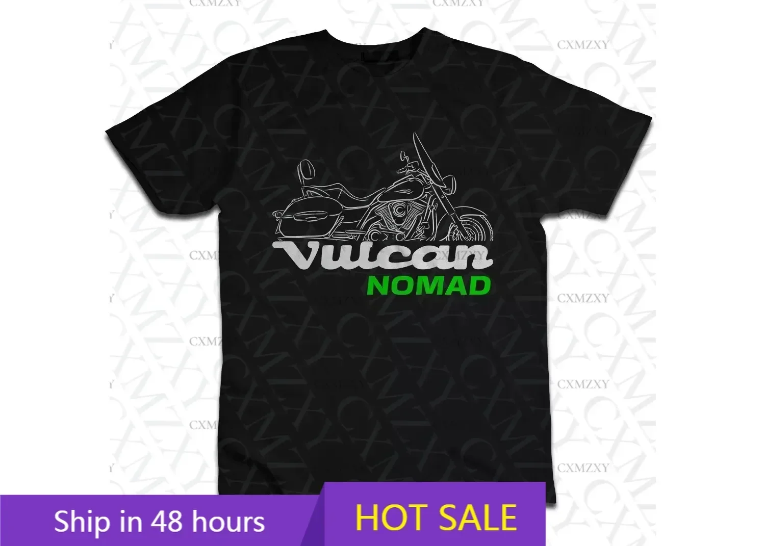 Camiseta informal para hombre, nueva VN1700 Vulcan 1700 2009-, camiseta de motocicleta para motociclistas, gráfico de verano, 100% algodón, S-3XL