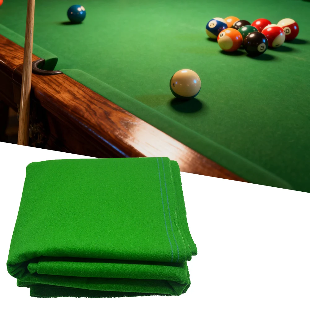 1pcs Billiard Table Cloth Pool Table Felt For Game Rooms Smooth Fast Roll 2.8mx1.6m Dense Material  Fits 7/8/9 Foot Tables