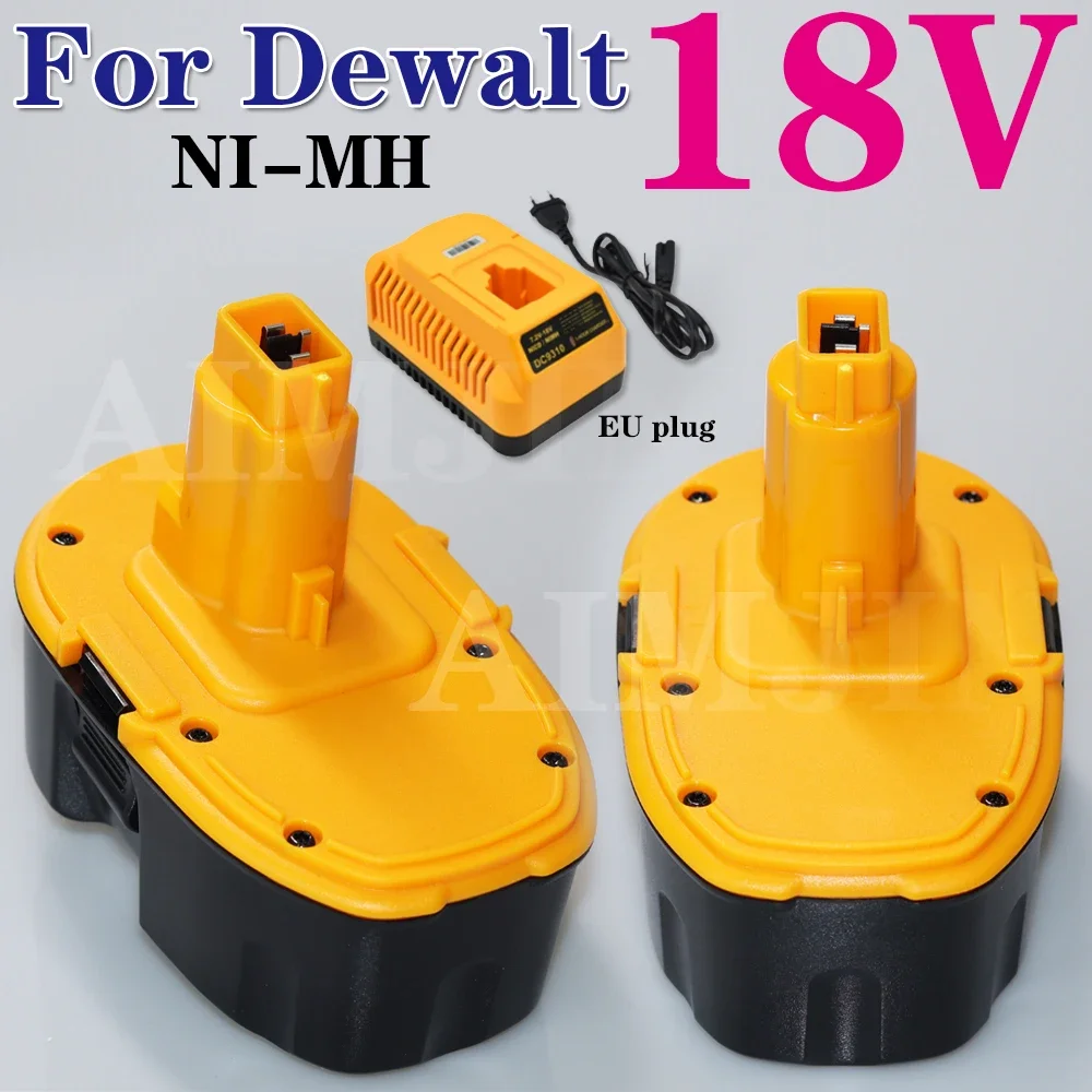 DC9096 18V 4800mAh Ni-MH Power Tool for Dewalt DC9096 DE9039 DE9095 DW9098 DE9503 DW9096 Replacement Battery