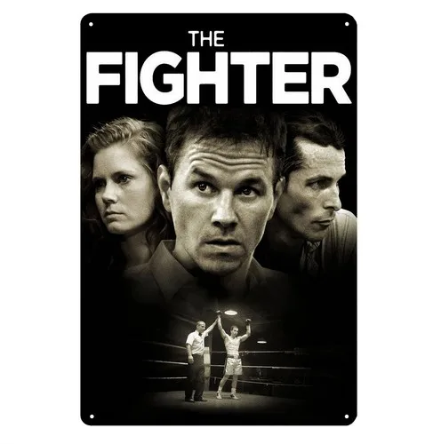 The Fighter Movie Metal Poster Tin Sign 20x30cm