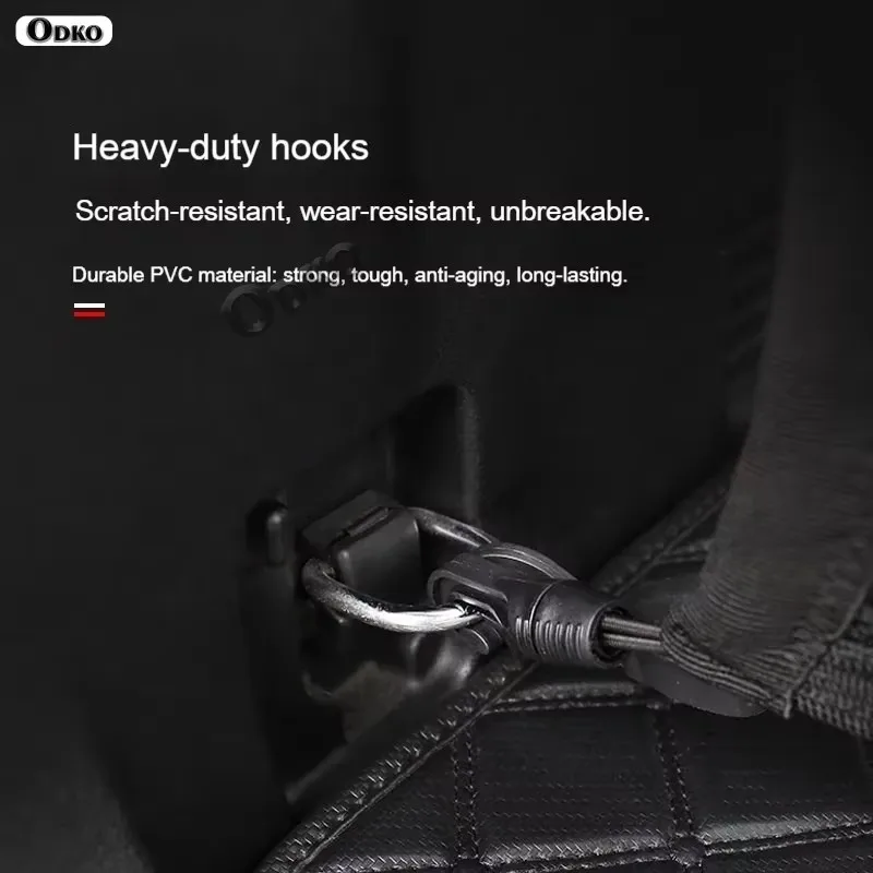 Car Cargo Net Stretchable,Car Gadgets, Adjustable Elastic Trunk Storage Net with Hook for TOYOTA YARIS CROSS 2020-2025