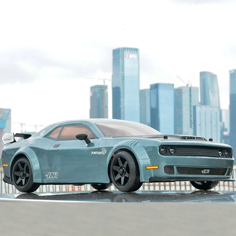 HNR H9802 1/10 Dodge SRT Hellcat RC télécommande modèle de voiture à dérive plate 4WD sans brosse