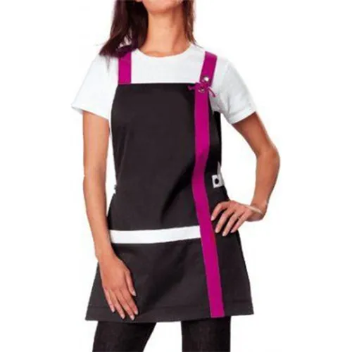 Medusa Forma Bib Apron Chef Barista Cook Barber Tattoo Waiter Bib Fuchsia