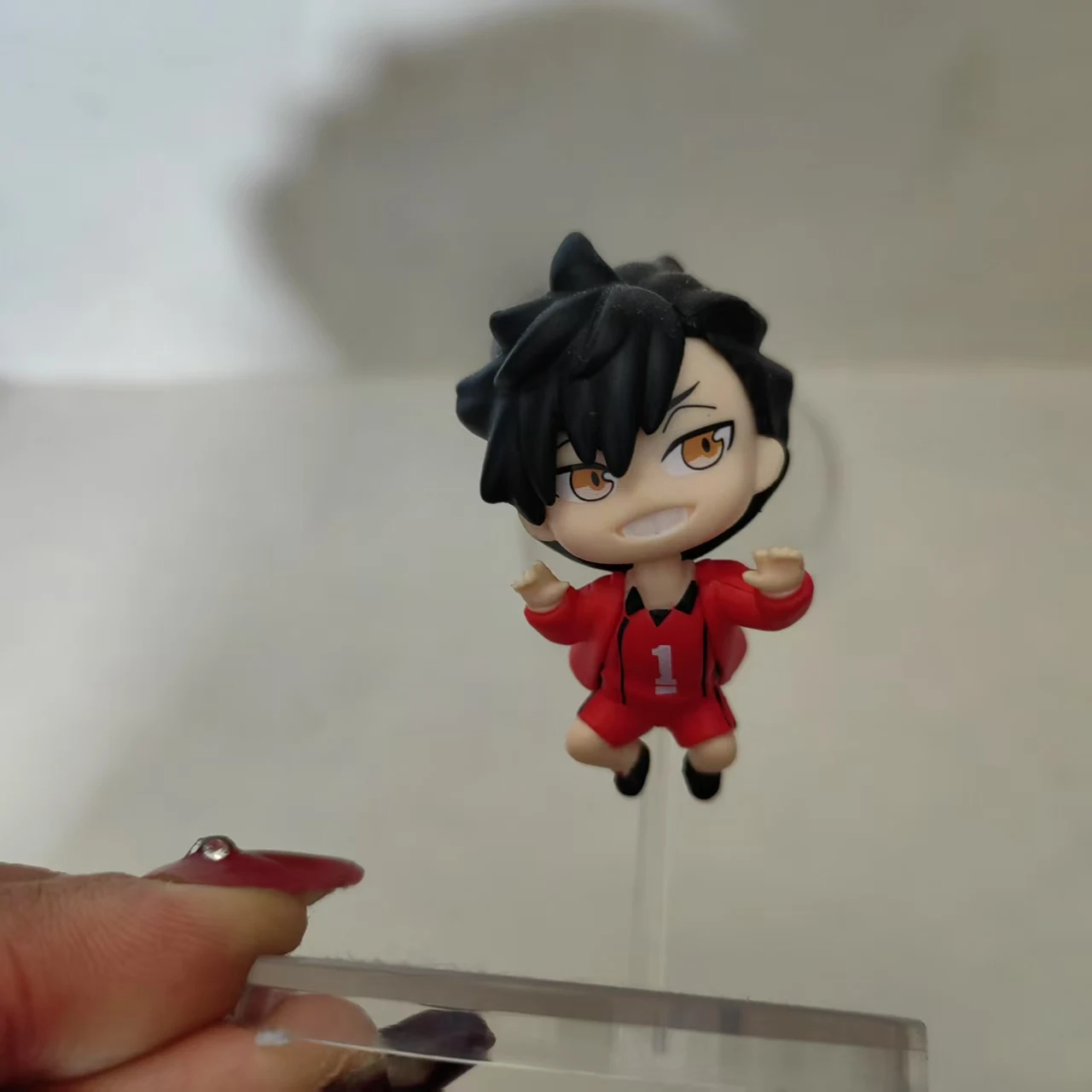 هايكيو!! ألعاب غاشابون هيناتا شويو كي تسوكيشيما كوزومي كينما تيتسورو كورو أنيمي نموذج لجسم الحلي صندوق اللعب