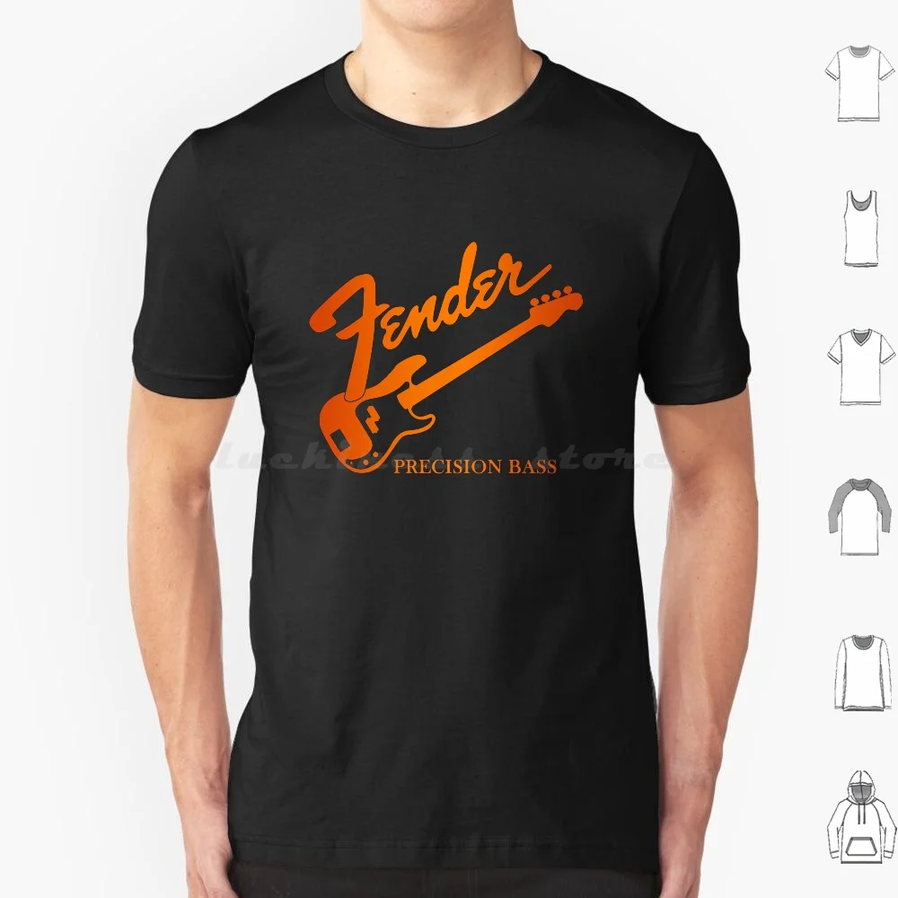 Precision Bass T Shirt Cotton Men Women DIY Print P Bass Precision Bass Bass Guitar Bass