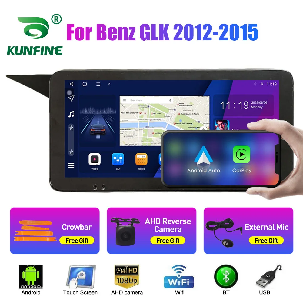 

Car Radio For Benz GLK 2012-2015 Octa Core Android 10.0 Car DVD GPS Navigation Player Deckless Car Stereo Headunit