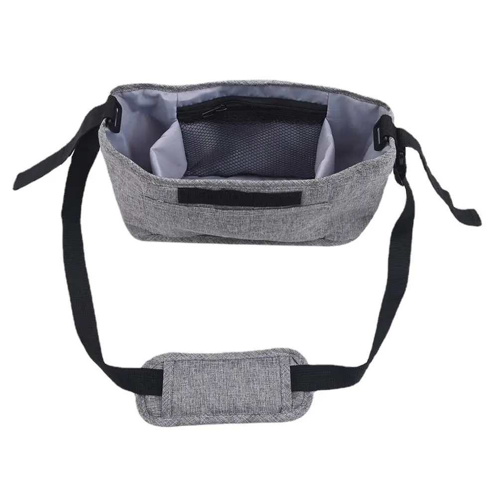 Sacos de fraldas sacos de ombro carrinho de bebê acessórios garrafa titular carrinho de copo saco de armazenamento carrinho de bebê organizador