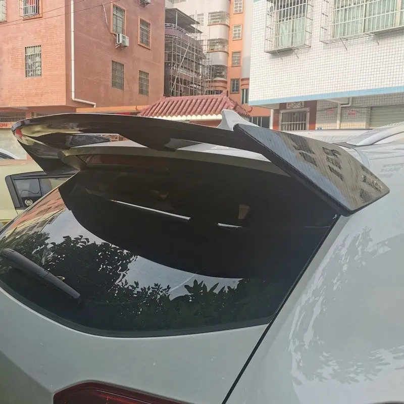 

For Premium Universal Car Hatchback SUV Aerodynamic No-Drill High Rear Wing Spoiler Easy Installation Exterior Styling Upgrade