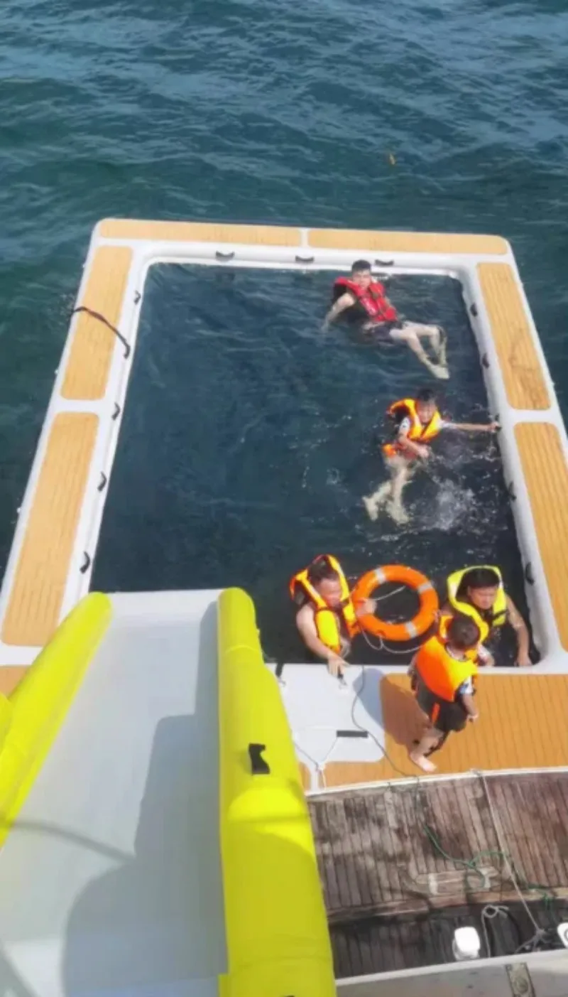 New design, large size, high-quality summer swimming pool, large portable water inflatable pool