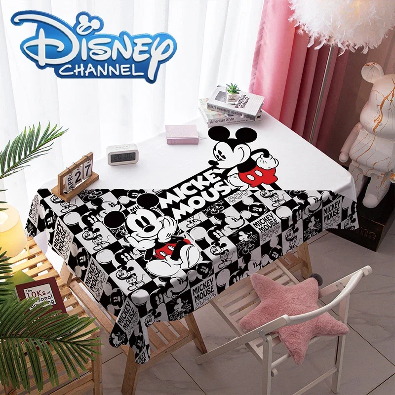 Disney Mickey Minnie Mouse Table Cover Cloth Cute for Parties Picnic Camping Outdoor Disposable Reusable Tablecloths Water Proof