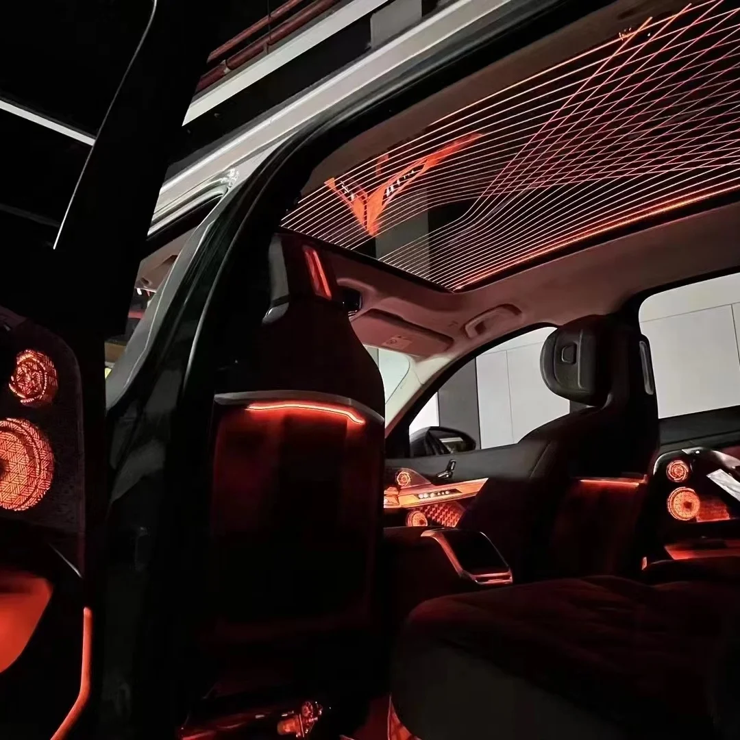 Hot Selling Custom New Style Romantic Star Atmosphere Car Light Panoramic Sunroof Starry Sky Light for Car