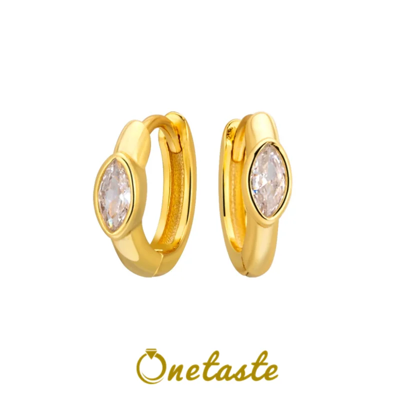 

Мини-серьги-кольца из стерлингового серебра 925 пробы для женщин, модные легкие маленькие серьги с кубическим цирконием, подарок для нее