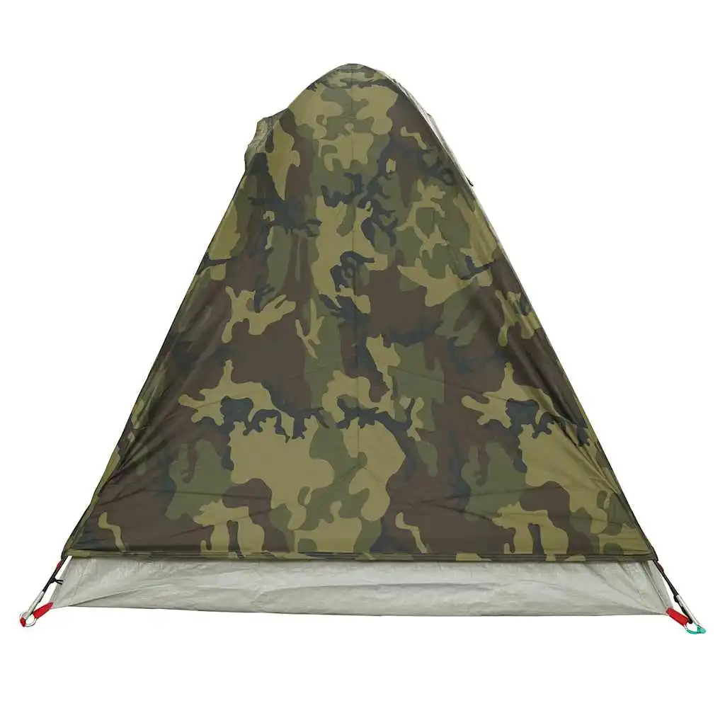 Wasserdichtes Tarnzelt für 2 Personen, Kuppelzelt, Lichtundurchlässig, Winddicht, Campingzelt für Festivals, Wandern, Backpacking, Camping, Angeln – Detail 9