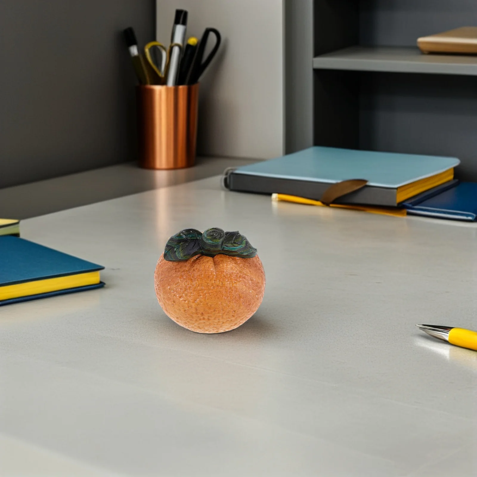 

Artificial Orange Lifelike Simulation Orange Realistic Fake Fruit Ornament for Home Office Tabletop Decor New Year Housewarming