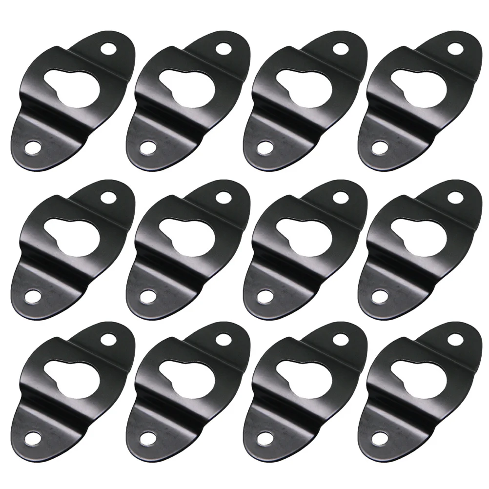 

20Pcs Audio Speaker Hook Strong Load Bearing Wall Mount Bracket for Surround Speakers and LCD Hanging Fixture Accessory