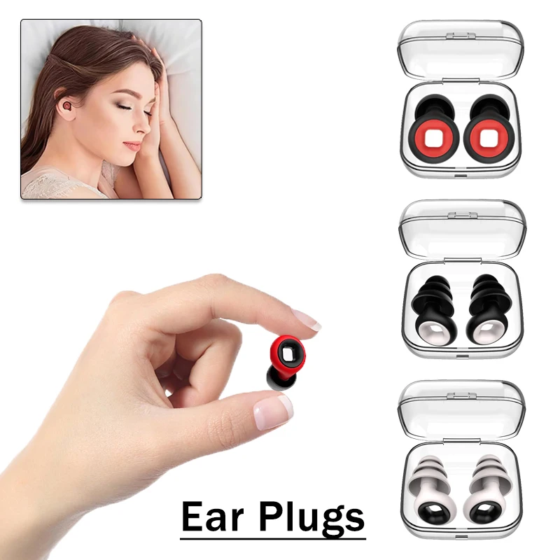 20Pair Sleeping Noise-isolating Earplugs Noise-canceling Earplugs Swimming Earplugs Anti-noise Mute Earplugs Anti-noise Earplugs