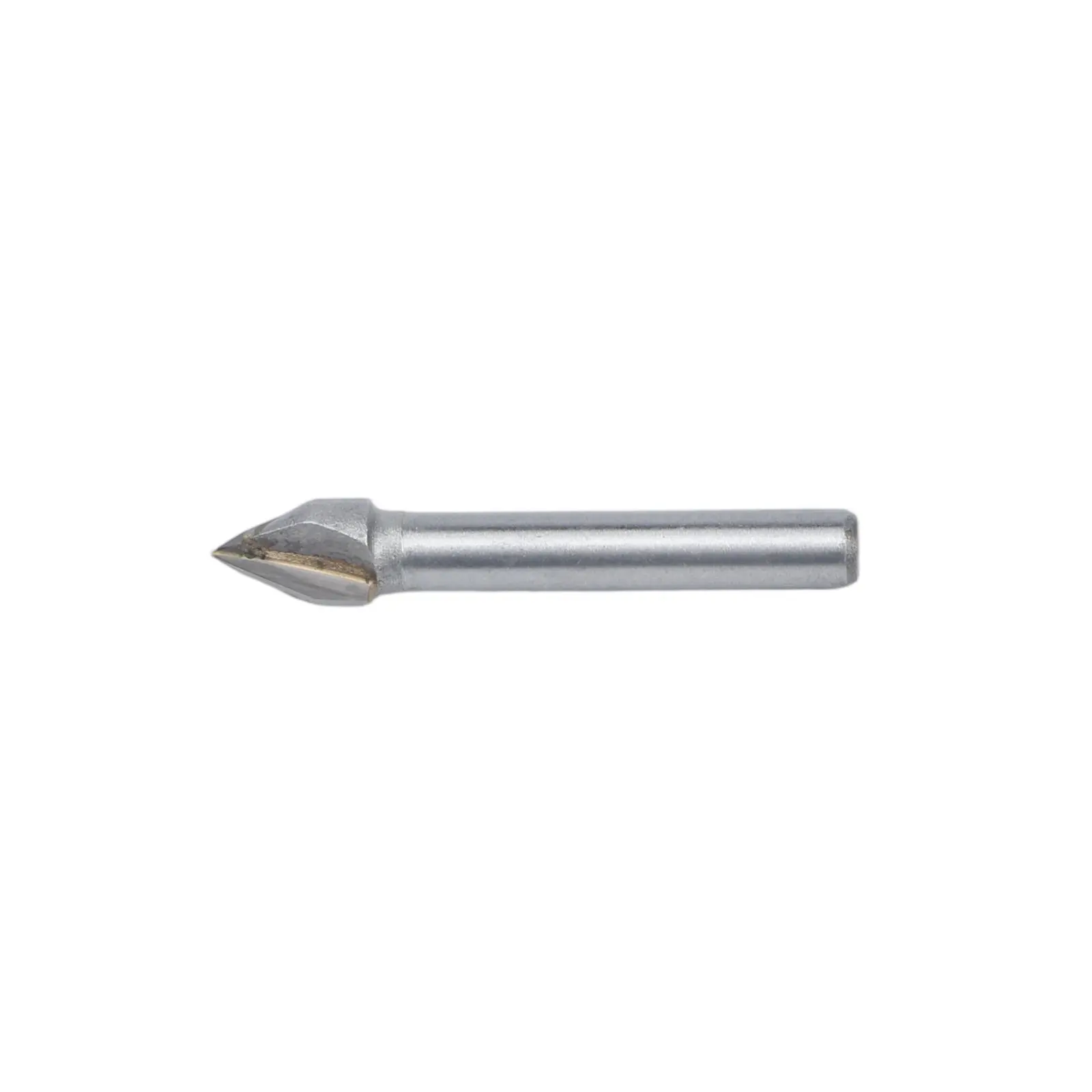 Engraving Router Bit Silver V Shape Router Bit 60 Angle Double-edged 6mm Shank For Woodworking Projects For Routers