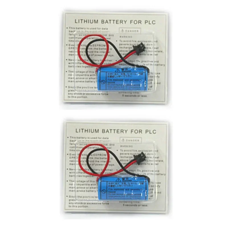 10 шт./лот оригинальный Q6BAT CR17335SE-R CR17335 CNC 3V 1700mAh Li-Ion PLC промышленный аккумулятор с разъемом для Mitsubishi Servo