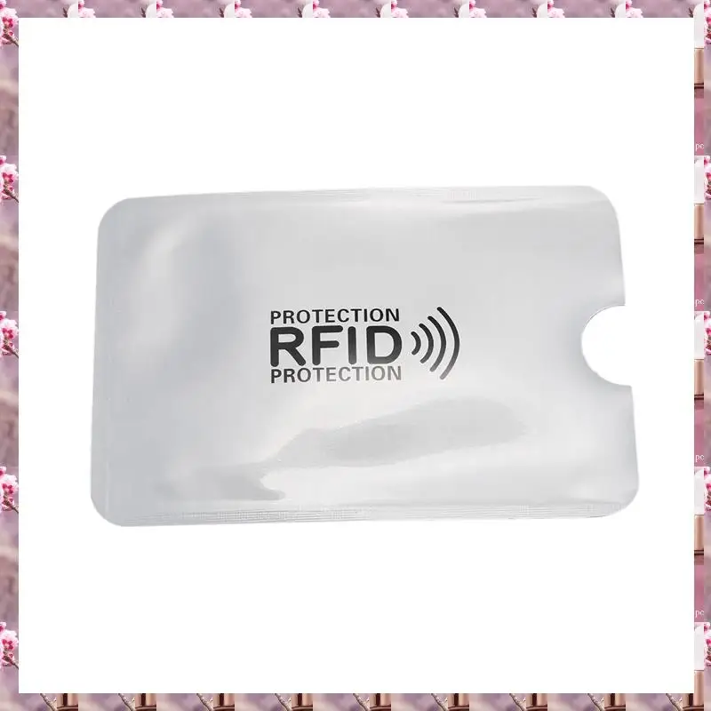 2025 30 шт., алюминиевая фольга, защита от размагничивания, RFID-экранирующая сумка, NFC, противоугонная щетка для кредитных карт, защита для удостоверения личности, 30 шт.