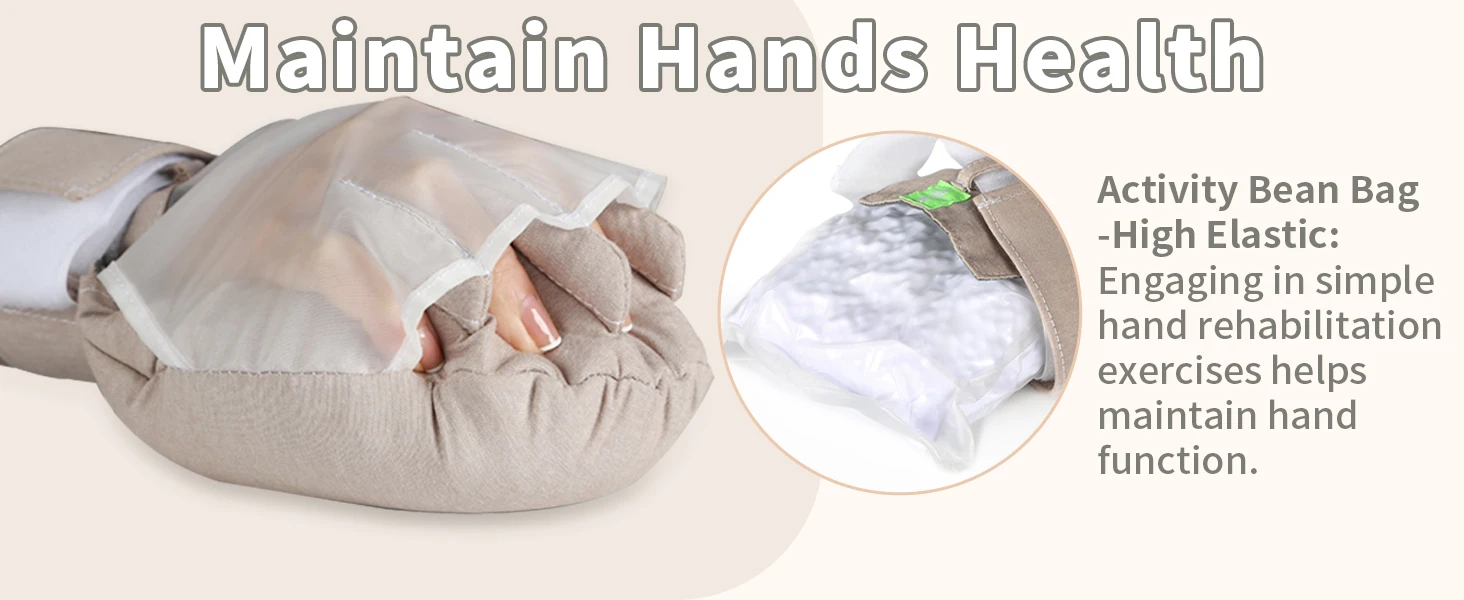 Ehucon Demenz-Fixierhandschuhe für Senioren, 2 Stück, Finger-Sicherheits-Handschuhe, Kratzschutz für Ältere/Patienten – Detail 5