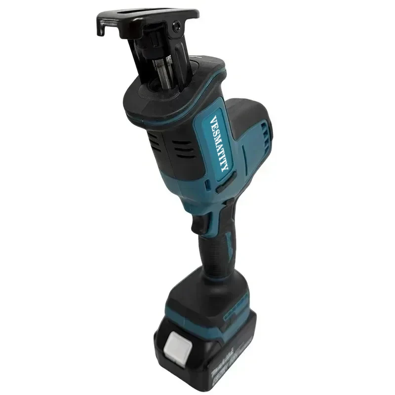 Vesmatity Slices Through Wood & Metal – 3000 SPM 32mm Stroke Brushless Cordless Recip Saw Variable Speed Saw for Makita - view 3