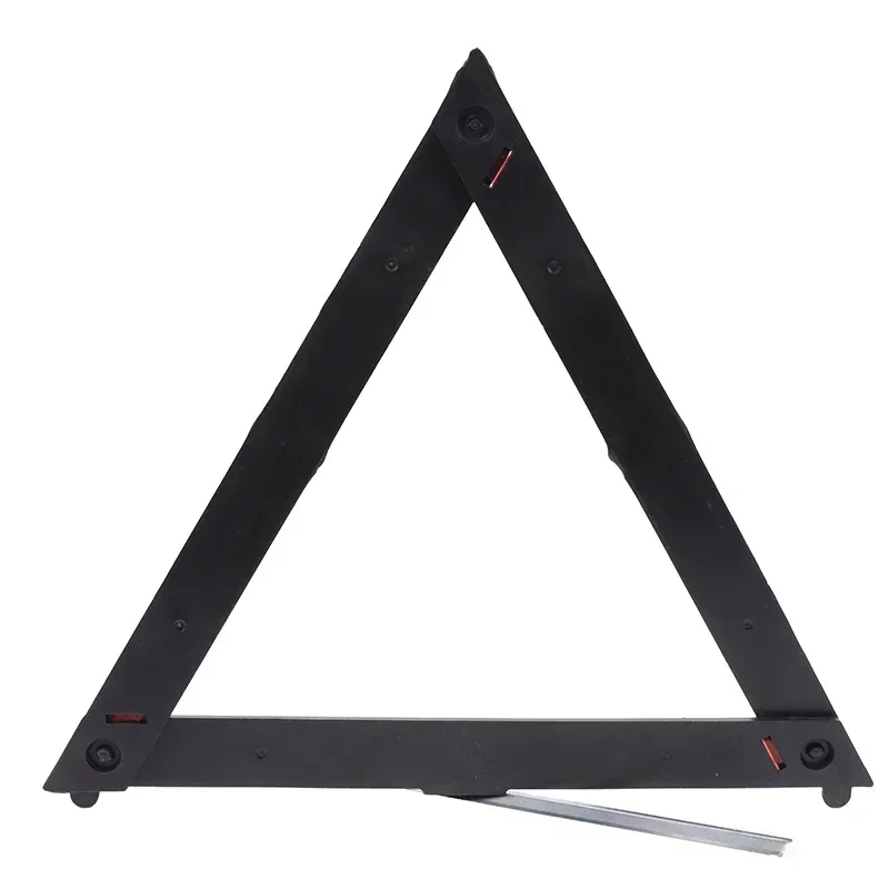 Car Triangle Reflective Tripod Emergency Breakdown Warning Reflective Sticker Safety Hazard Foldable Stop Sign Car Accessories