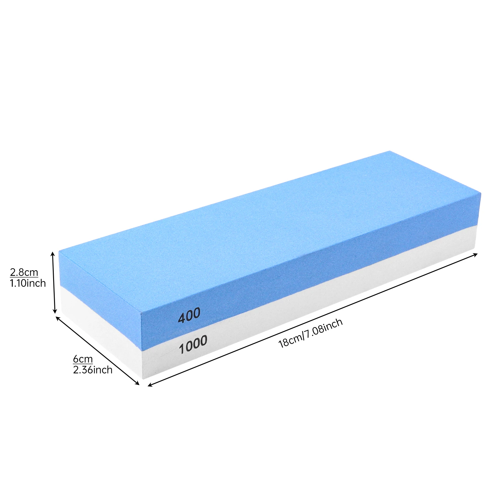 Witte aluminiumoxide slijpstee - Sharpening Stone Whetstone recensie en prijs