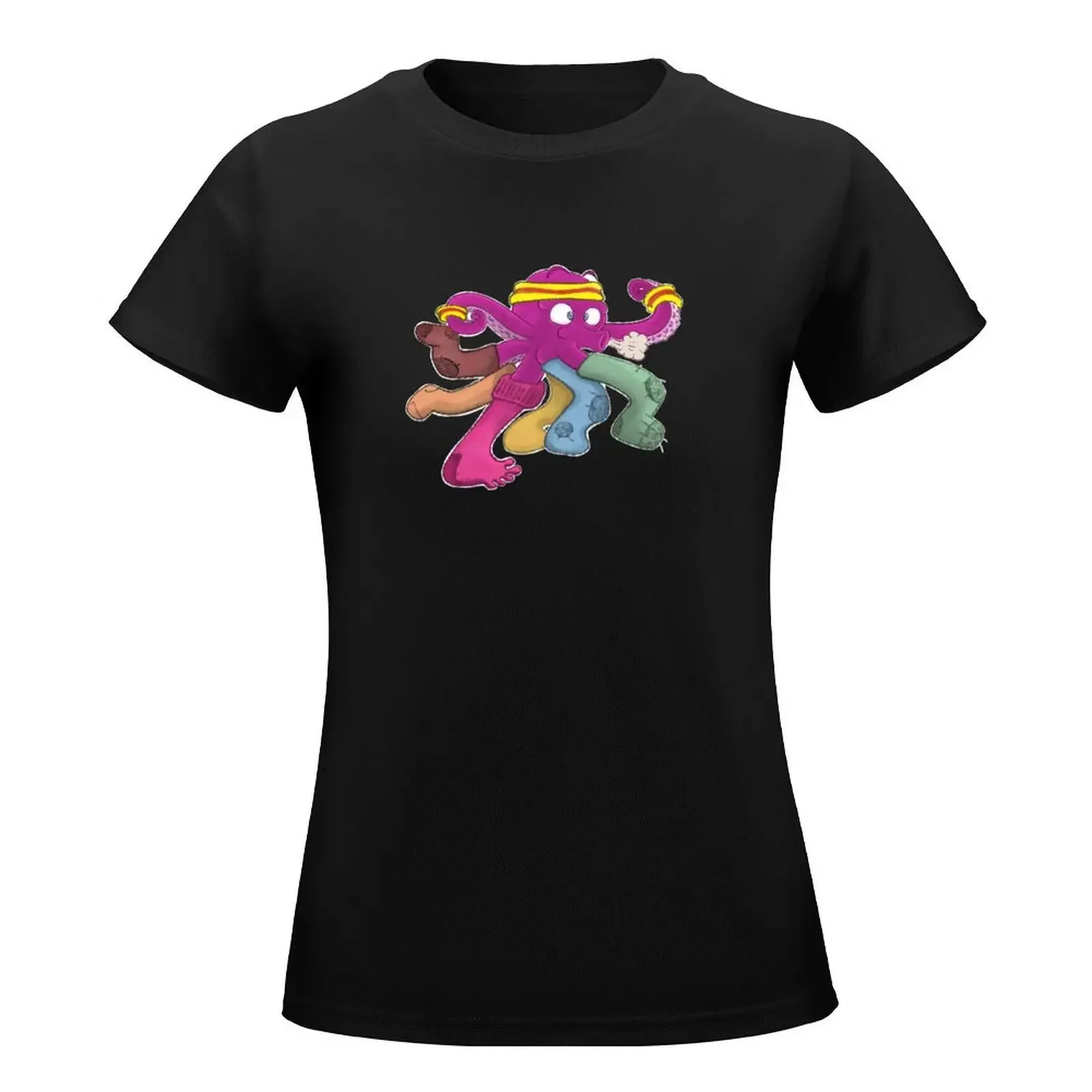 Socktopus Running T-Shirt shirts graphic tees summer clothes kawaii clothes t-shirt dress for Women plus size sexy