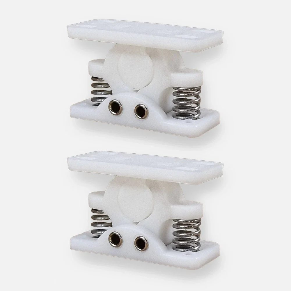 

2pcs Spring Loaded Door Retainer Hold Back Door Latch Retainer For Horsebox Caravan Motorhome Trailer RV Exterior Accessory