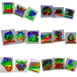 4Pcs Csgo Game Peripherals Holographic Print Stickers Physical Waterproof Mobile Phone, Computer, Laptop, Car Sticker Toys Gift