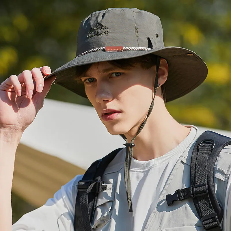 Sommer Hut Frauen Männer Unisex Sonnenschutz Fischer Kappe Schnell trocknend Wandern Camping Outdoor Angeln Cowboy Kappe Weibliche Neue