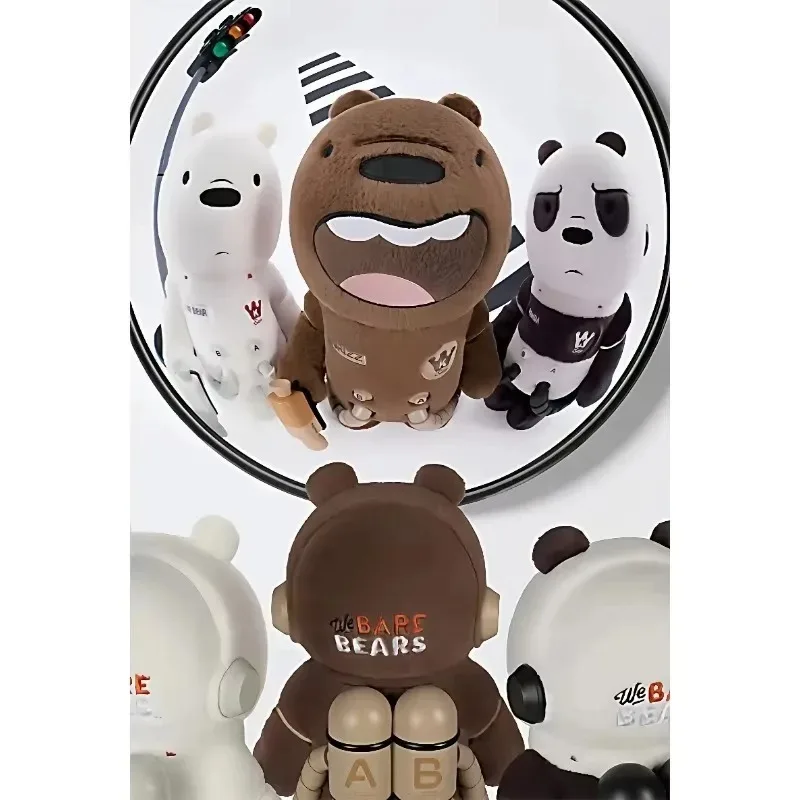 POPMART Original Original MEGA SPACE Molly 400 % unsere Naked Bear Series Blind Box Big Kid Figfigs trendige Überraschungs-Geburtstagsgeschenke