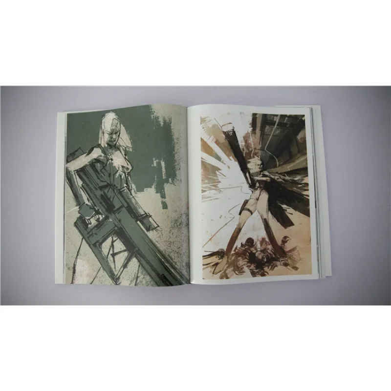 MGS Metal Gear Solid Officially Game Art Collection Album Ashley Wood Cartoon Manga Book Chinese Kojima Hideo