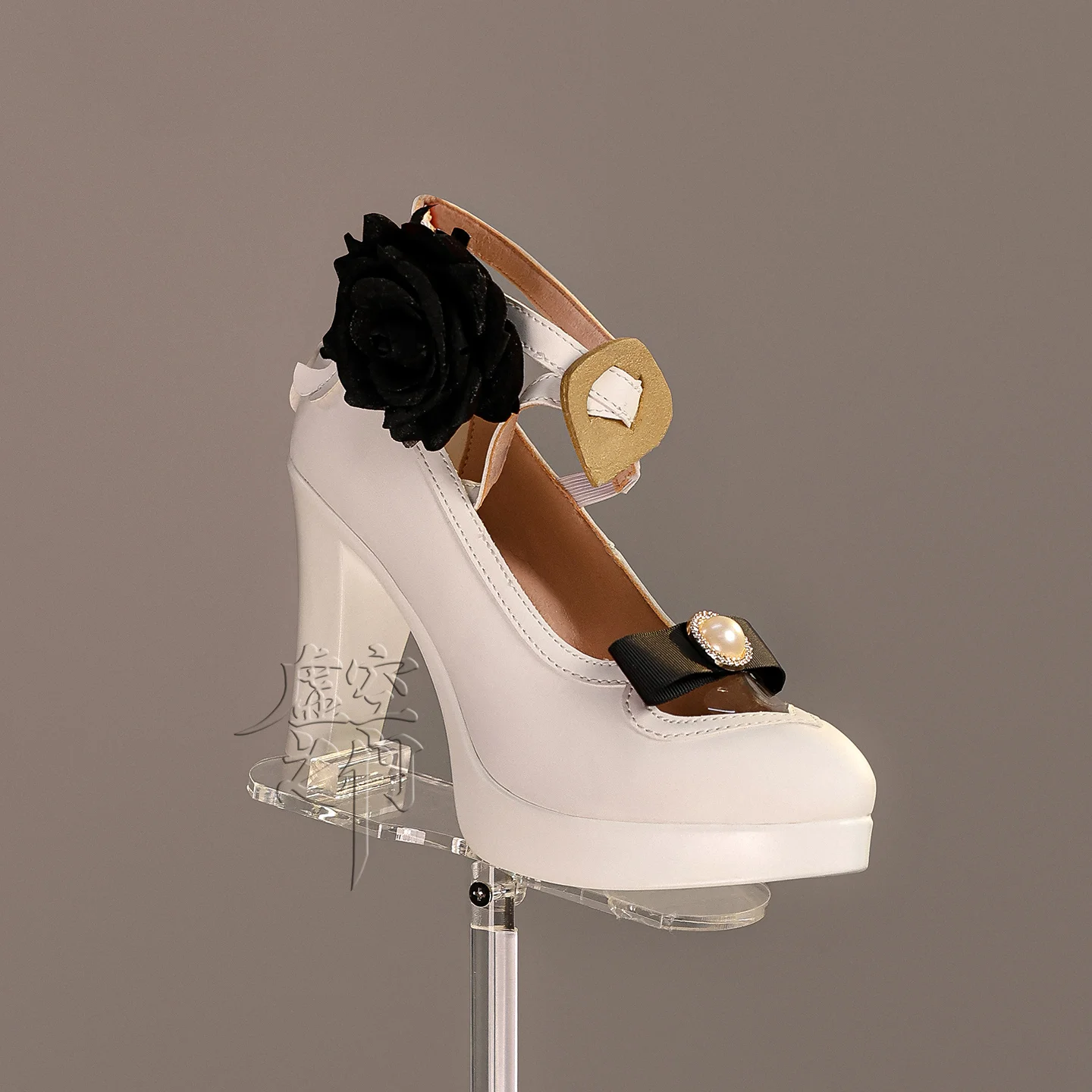 Honkai Star Rail De Dahlia Constance Cosplay Schoenen Vrouwen Witte Hakken Halloween Party Carnaval Rollenspel Kostuum Accessoires