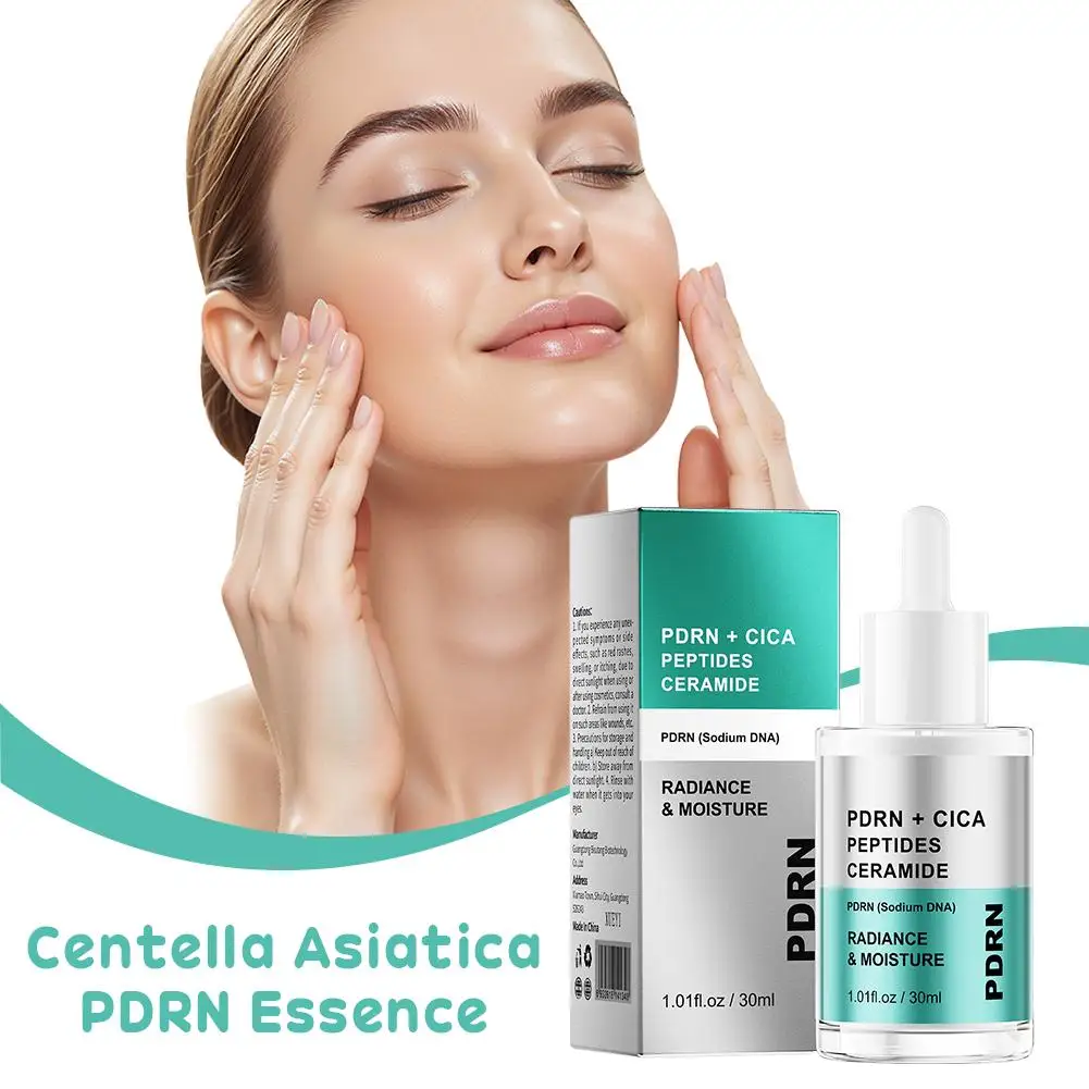Korean Centella Asiatica PDRN Peptides Facial Essence Moisturizing Smoothing Strengthen Skin Barrier Revitalizing Glow Skin Care