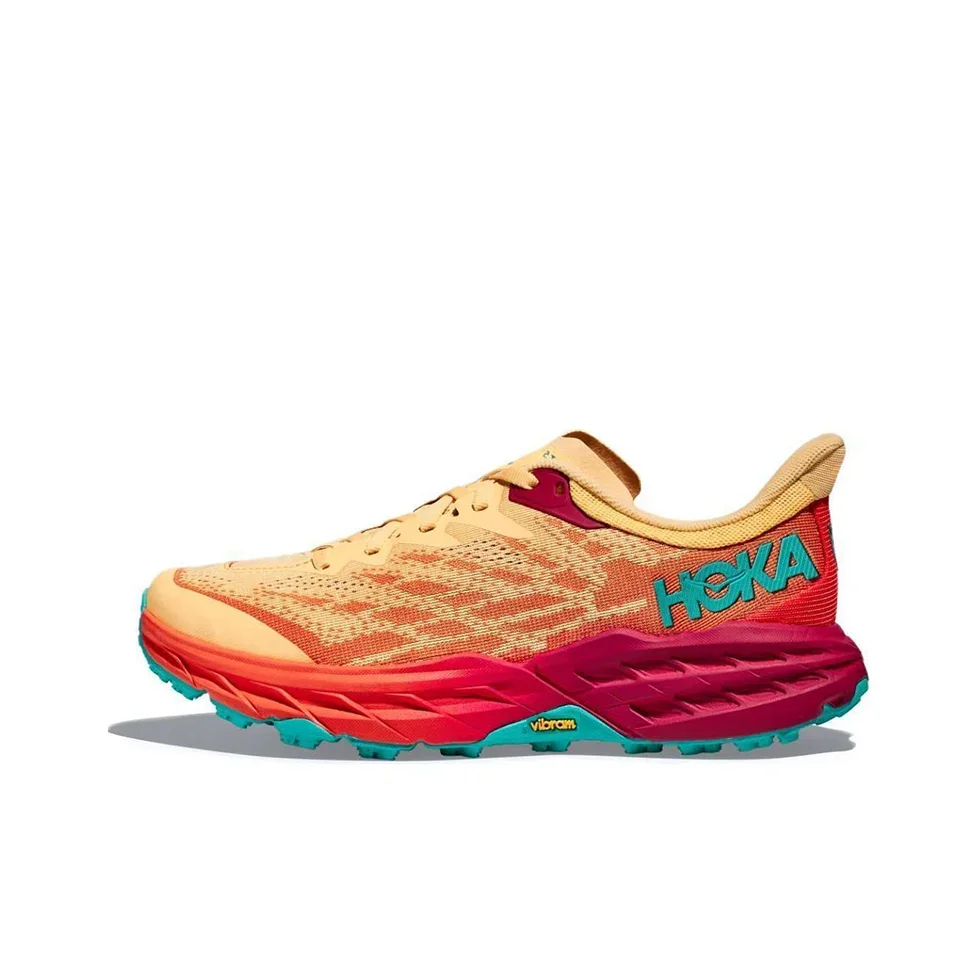 Кроссовки Hoka One One Speedgoat 5 для бега по шоссе и пересеченной местности, износостойкие, с амортизацией, для активного отдыха и пробежек на улице