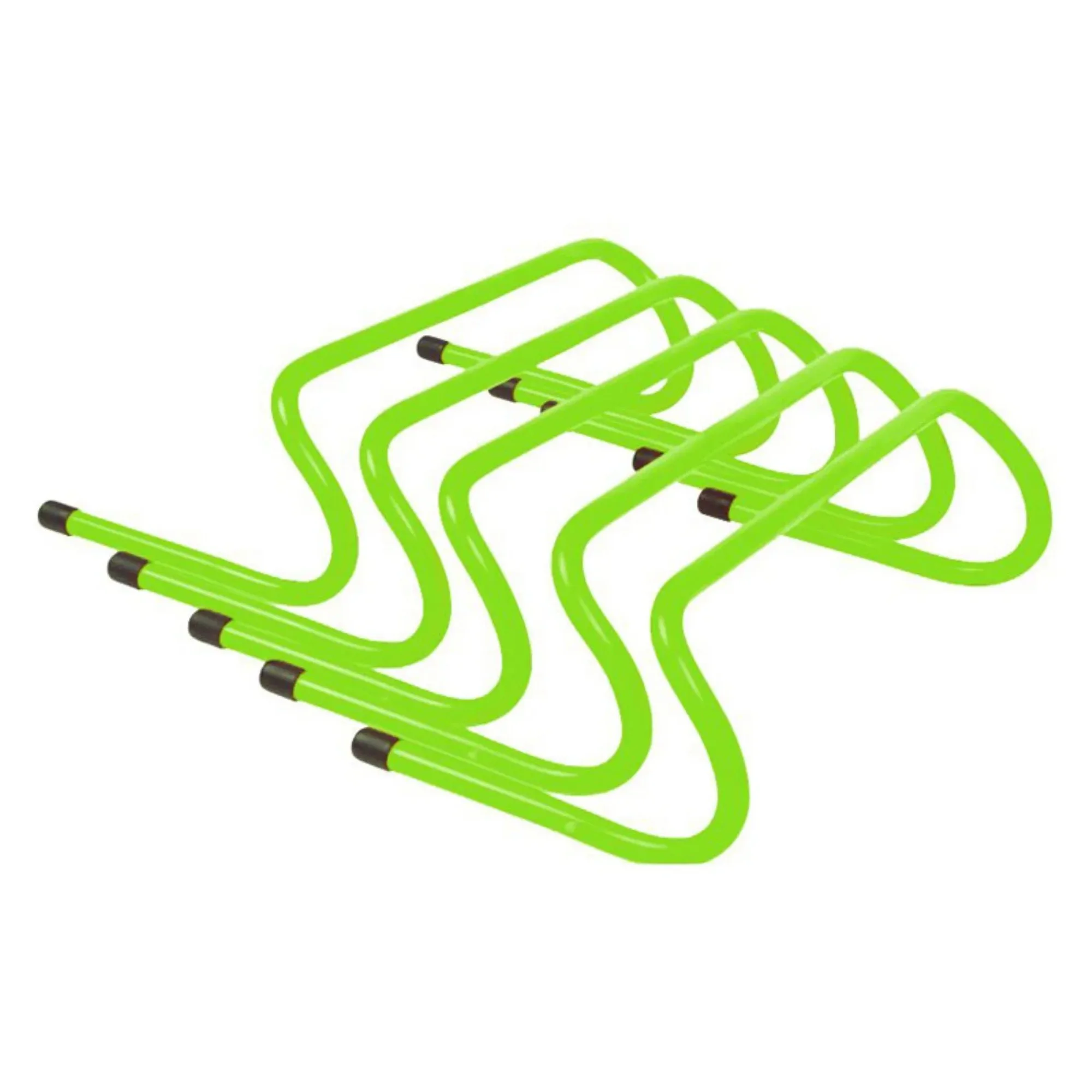 

Soccer Training Adjustable Agility Speed Training Hurdles (Pack of 5, Light Green)