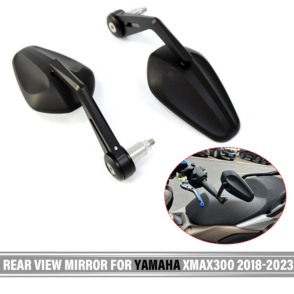 

Motorcycle handlebar Rear View Mirror For Yamaha XMAX 300 xmax300 2018-2023 Rear View Mirror Handle Bar End Mirror