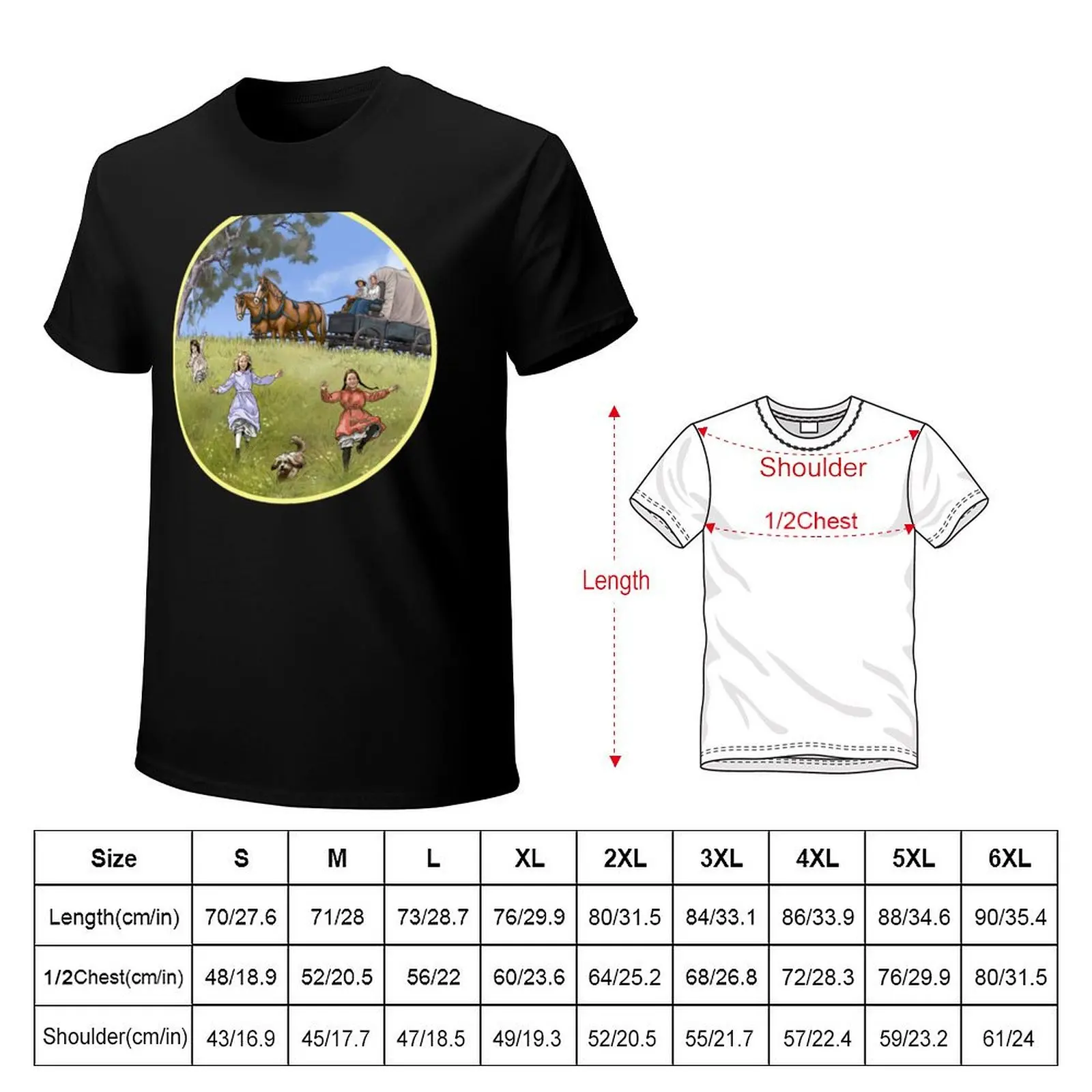 Prairie Family T-Shirt t shirts for man graphic vintage T-Shirt