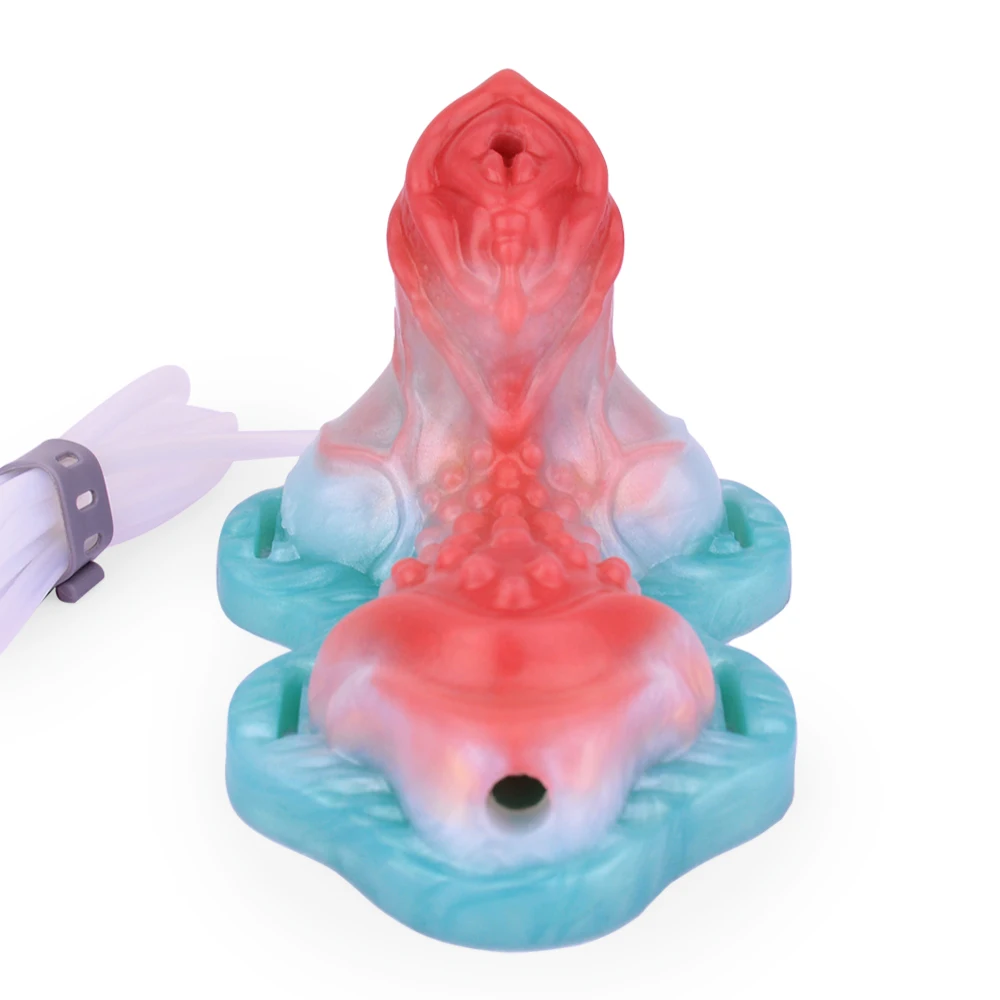 SHAZ Smerigliatrice di simulazione del silicone del vibratore senza fili con la funzione di schizzi Giocattolo del sesso del piacere di stimolazione vaginale per le donne 18+
