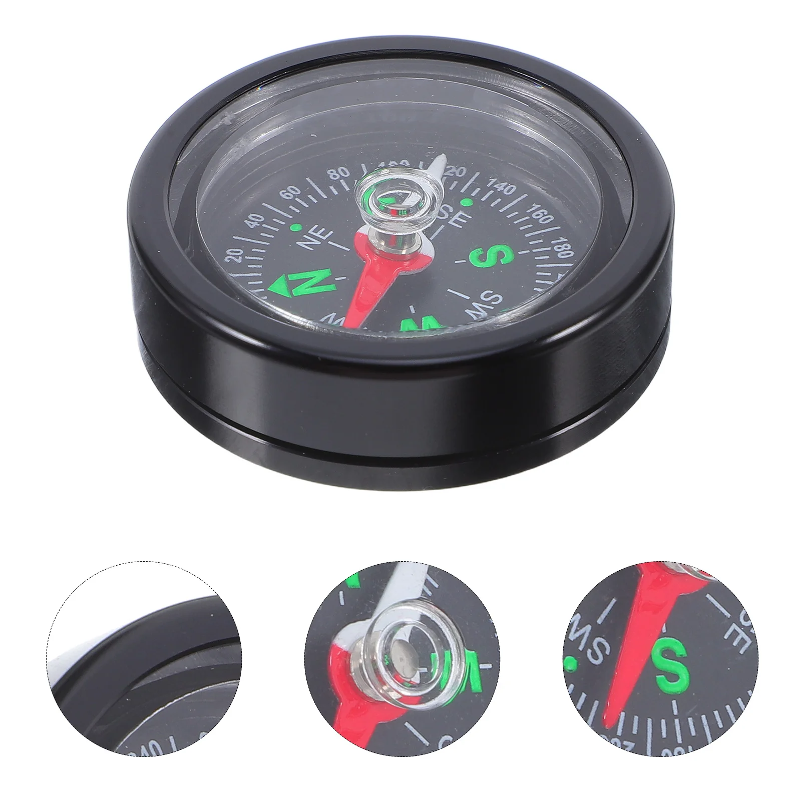 

1pc Bicycle Compass For Mountain Bike Headset Professional Navigation Outdoor Cycling Stable Durable For All Levels Camping
