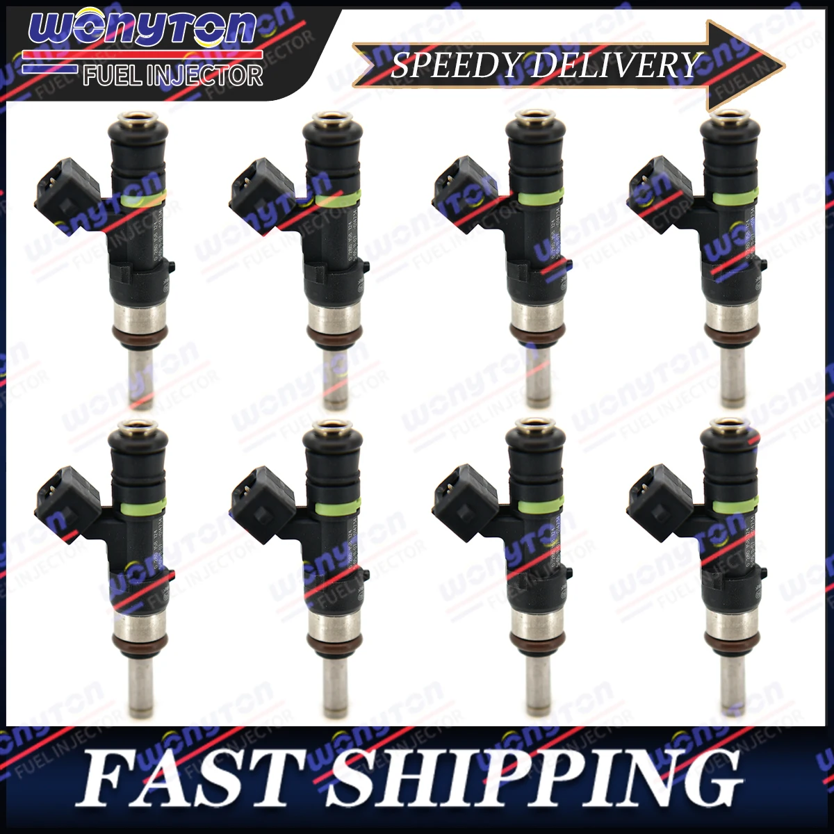 8 x Fuel Injectors for MASERATI GRAN TURISMO GRANCABRIO 4.2L 4.7L 0280158124