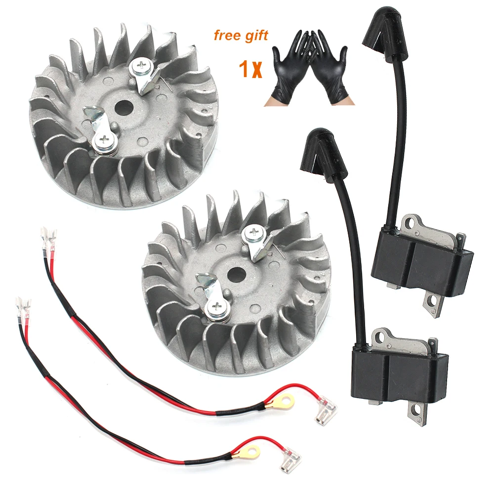 2PKS Ignition Coil Flywheel for McCulloch CS350 CS390 CS410 Craftsman 358381800 Outer Tools Part