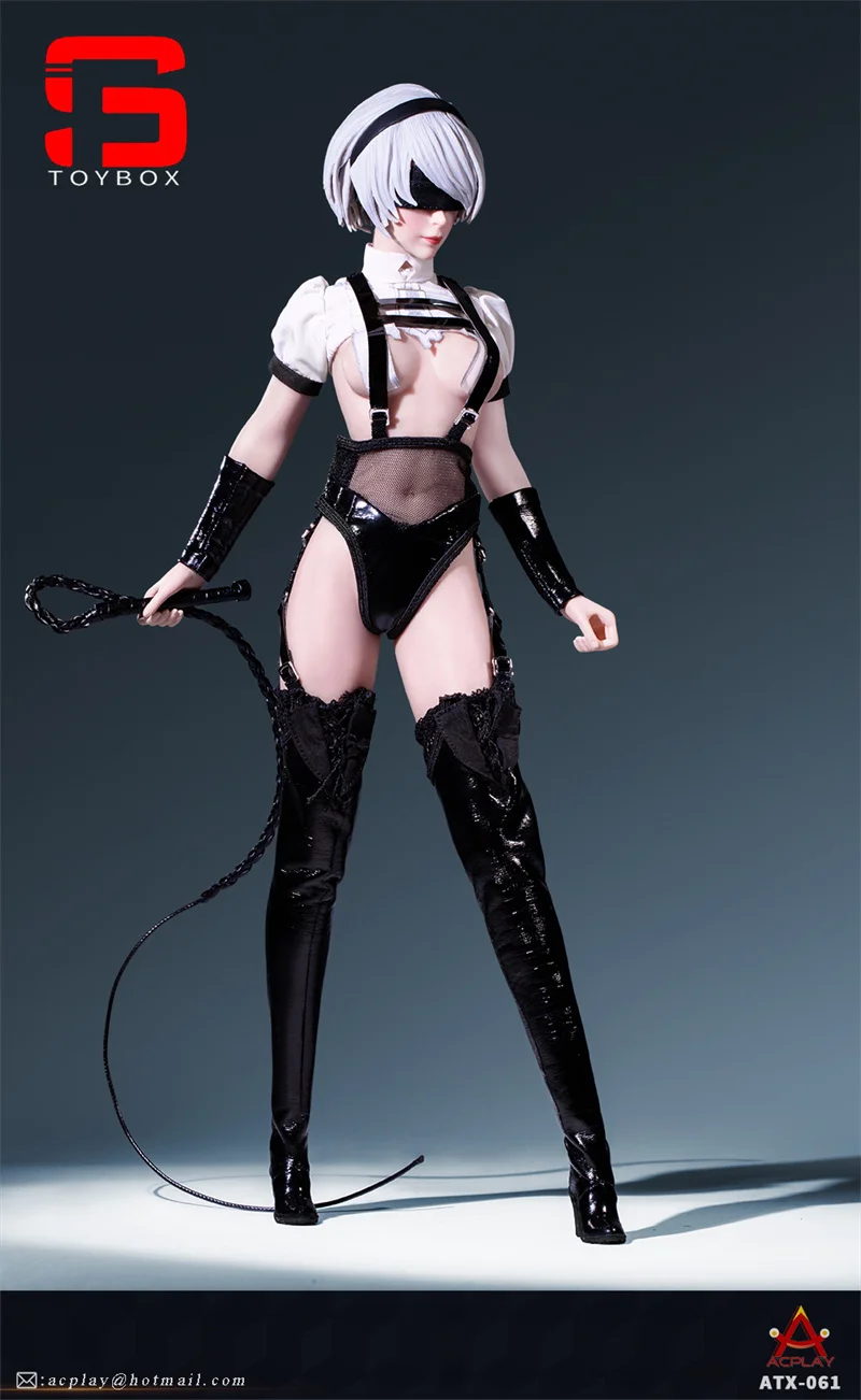 متوفر في المخزون ACPLAY ATX061 1/6 مجموعة ملابس مدرب الملكة المثير نموذج مناسب 12 بوصة TBLeague S32A جسم شخصية جندية أنثى #4