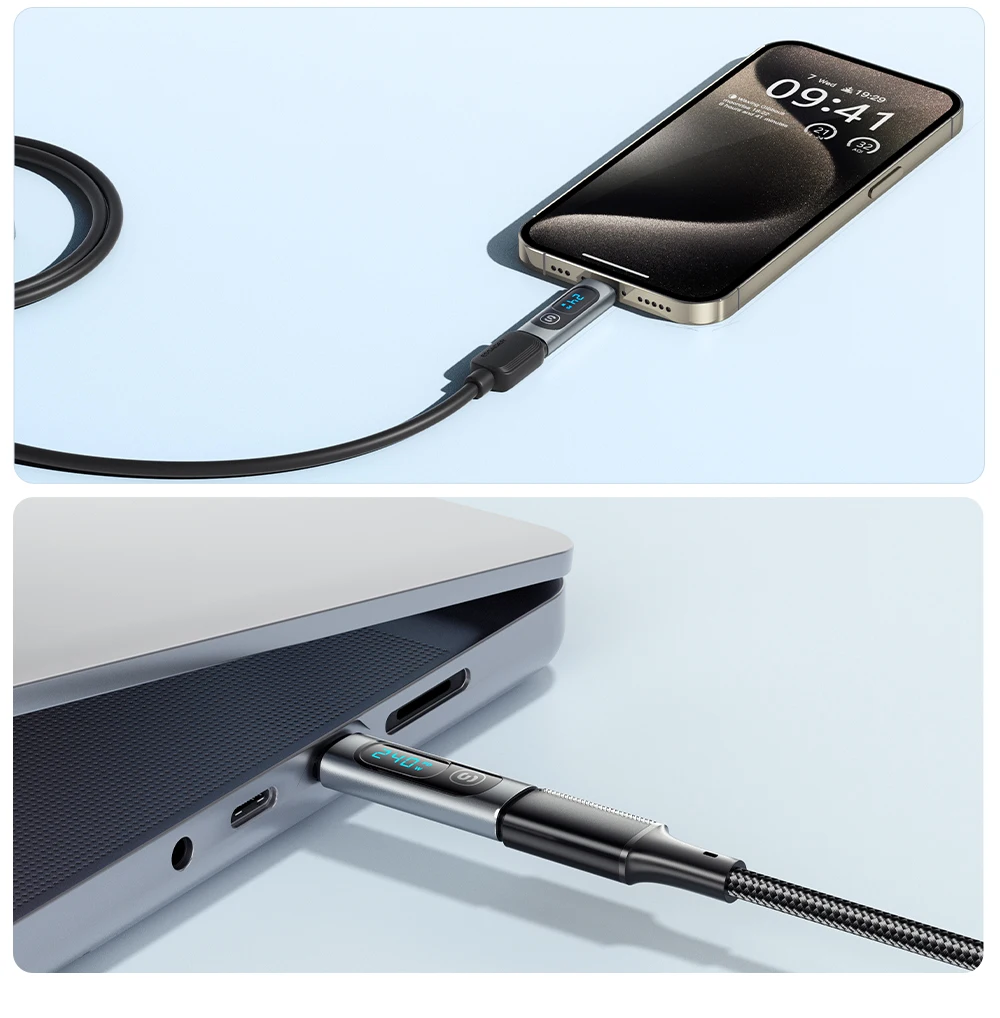 Essager USB 3.0 2.0 OTG Adapter 240W Fast Charging USB C To Type C Display Adapter OTG Connector For iPhone 15 Macbook Samsung