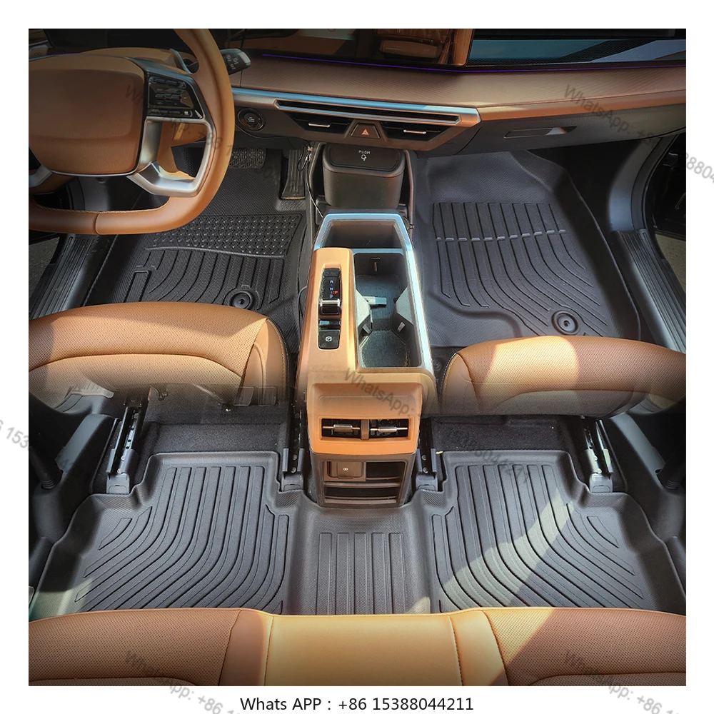 Linyi Factory EVA XPE Leather Car Mats 3D All Weather Carpets For Octavia Superb Kodiaq Rapid Mats