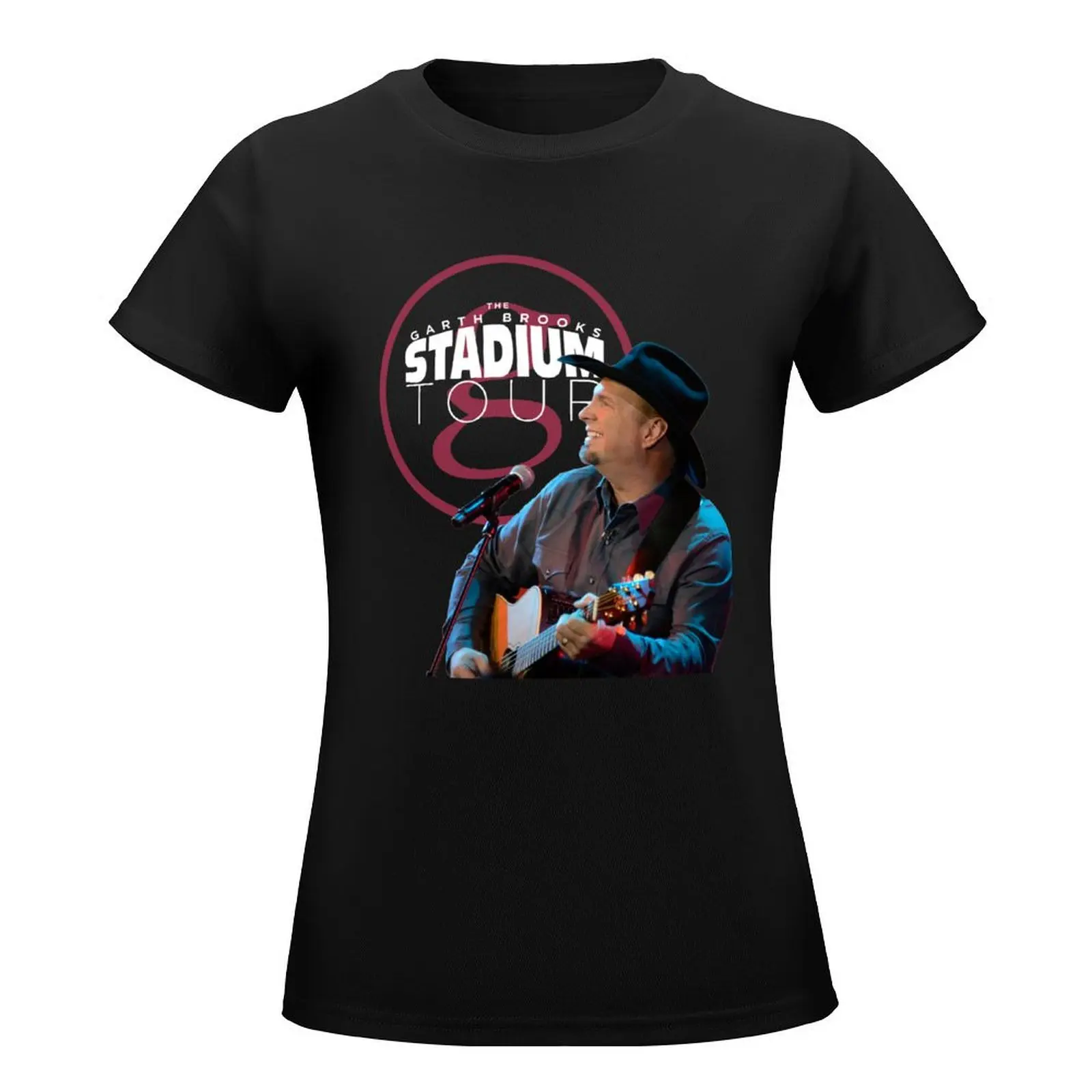 Garth brooks the stadium tour 2019 T-Shirt Aesthetic clothing aesthetic clothes summer top korean Women's clothes